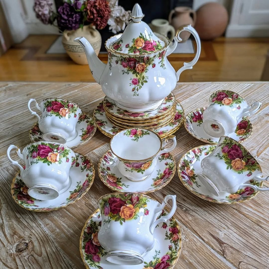 Royal Albert tea set for 6 person